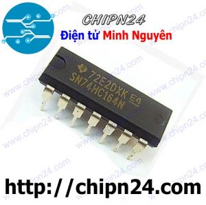 (DIP) IC 74164 74HC164 DIP-14 (SN74HC164N) (IC Ghi dịch 8 bit)