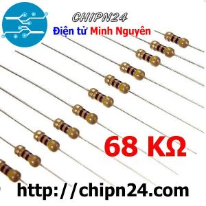[50 con] Điện Trở 68K 1/4W 5%