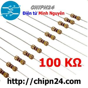 [50 con] () Điện Trở 100K 1/4W 5%