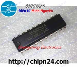 (DIP) IC 74573 74HC573 DIP-20 (SN74HC573AN) (IC 8 chốt D)