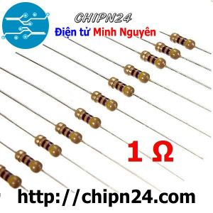 [20 con] Điện Trở 1R 1/4W 5%