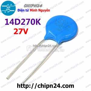 Tụ chống sét Varistor 14D 27V 14D270K (Đường kính 14mm)