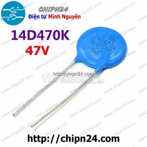 Tụ chống sét Varistor 14D 47V 14D470K (Đường kính 14mm)