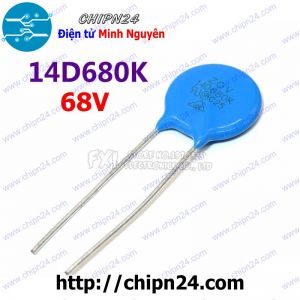 Tụ chống sét Varistor 14D 68V 14D680K (Đường kính 14mm)