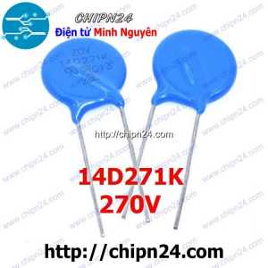 (F242) Tụ chống sét Varistor 14D 270V 14D271K (Đường kính 14mm)