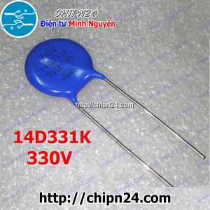 Tụ chống sét Varistor 14D 330V 14D331K (Đường kính 14mm)