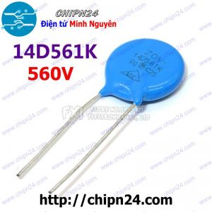 Tụ chống sét Varistor 14D 560V 14D561K (Đường kính 14mm)