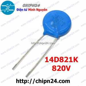 Tụ chống sét Varistor 14D 820V 14D821K (Đường kính 14mm)