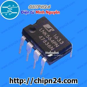 (DT) IC LNK564PN DIP-7 Hàng Tốt (LNK564P LNK564 LNK 564) (AC/DC Converters 2.1W 85-265 VAC 2.9W 230 VAC)