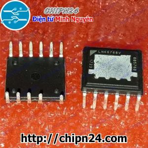 (DT) IC LNK6768V DIP-11 Hàng Tốt (LNK6768 LNK 6768) (AC/DC Converters 34W 85-265 VAC 47W 230 VAC)