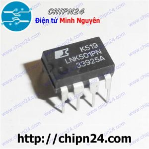 (DT) IC LNK501PN DIP-7 Hàng Tốt (LNK501P LNK501 LNK 501) (AC/DC Converters 3W 85-265 VAC 4W 230 VAC)