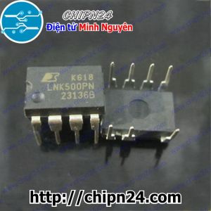 (DT) IC LNK500PN DIP-7 Hàng Tốt (LNK500P LNK500 LNK 500) (AC/DC Converters 3W 85-265 VAC 4W 230 VAC)
