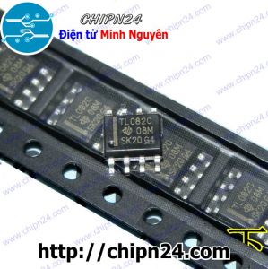 (SOP) IC Dán TL082 SOP-8 (SMD) (TL082C TL082CDR 082)