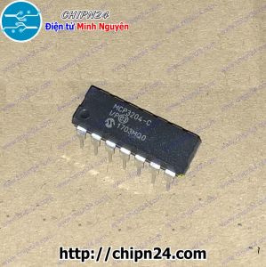 (DT) IC MCP3204 DIP-14 Hàng Tốt (MCP3204-CI/P 3204)