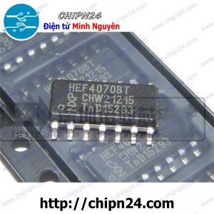 (SOP) IC Dán CD4070 SOP-14 Hàng Tốt (SMD) (HEF4070 4070)