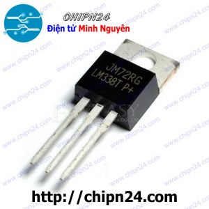 (DIP) IC LM338T TO-220 (LM338) (IC Nguồn ổn áp tuyến tính)