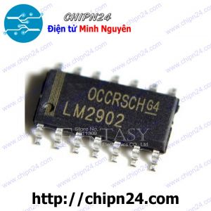 (SOP) IC Dán LM2902 SOP-14 (SMD) (LM2902DR 2902)