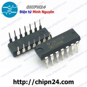 (DT) IC SN75188 DIP-14 Hàng Tốt (SN75188N) (IC Cổng LogIC NOT và NOR)