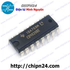 [DIP] IC CD4020 DIP-16 (CD4020BE) (IC đếm nhị phân 14 tầng)