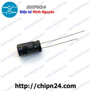 [10 con] Tụ hóa 10uF 100V (6x11mm)