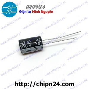 Tụ hóa 47uF 100V (8x12mm)