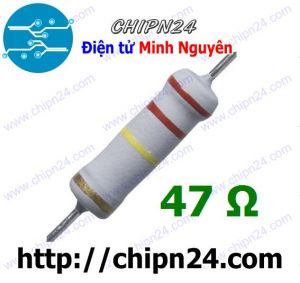 (F366) Điện Trở 47R 2W 5%