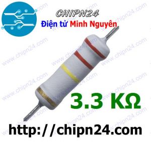 Điện Trở 3K3 2W 5%