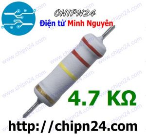 Điện Trở 4K7 2W 5%