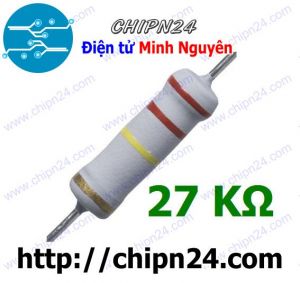 Điện Trở 27K 2W 5%