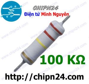 (F373) Điện Trở 100K 2W 5%