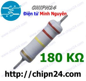 (F373) Điện Trở 180K 2W 5%