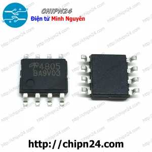 (SOP) Mosfet Dán AO4805 SOP-8 Hàng Tốt 9A 30V (2 Kênh P) (SMD) (4805)
