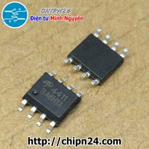 (SOP) Mosfet Dán AO4411 SOP-8 Hàng Tốt 8A 30V Kênh P (SMD) (4411)
