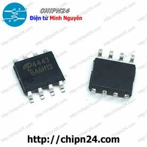 (SOP) Mosfet Dán AO4443 SOP-8 Hàng Tốt 6A 40V Kênh P (SMD) (4443)