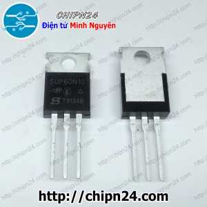 Mosfet 60N10 TO-220 60A 100V Kênh N (SUP60N10 SUP 60N10)