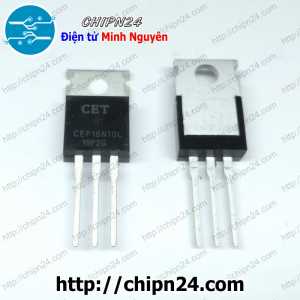 (KT1) Mosfet 16N10 TO-220 16A 100V Kênh N (CEP16N10 CEP 16N10)