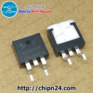 (SOP) Mosfet Dán HY3008 TO-263 Hàng Tốt 100A 80V Kênh N (SMD) (3008)