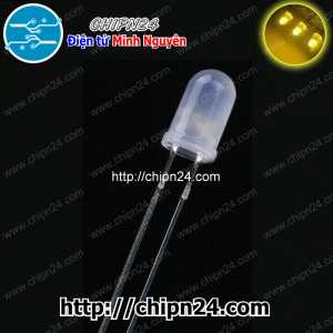 [50 con] (TK22) Led 5mm Đục màu Vàng