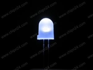 [10 con] (TK26) Led 8mm Đục Senyang Trắng (Led chất lượng cao, chuyên dùng làm Đèn quảng cáo Bảng hiệu)
