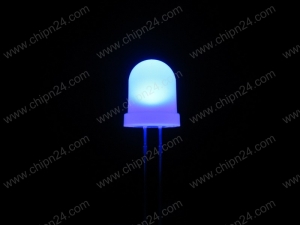 [10 con] Led 8mm Đục Senyang Xanh Dương (Led chất lượng cao, chuyên dùng làm Đèn quảng cáo Bảng hiệu)