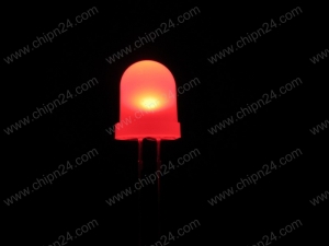 [10 con] (TK26) Led 8mm Đục Senyang Đỏ (Led chất lượng cao, chuyên dùng làm Đèn quảng cáo Bảng hiệu)