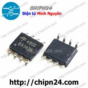 (SOP) Mosfet Dán AO4803 SOP-8 Hàng Tốt 5A 30V (2 Kênh P) (SMD) (4803)