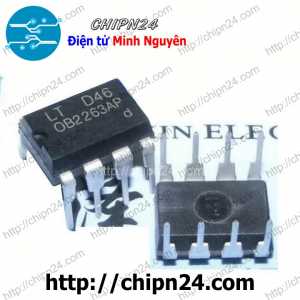 (DIP) IC OB2263AP DIP-8 (OB2263AP) (IC dao động Nguồn xung)