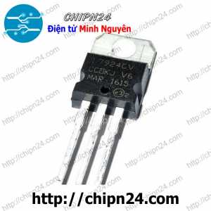 [DIP] IC L7924CV TO-220 (L7924 7924 Ổn áp âm 24V)