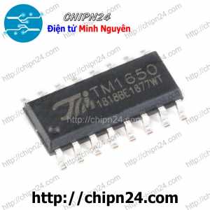 (SOP) IC Dán TM1650 SOP-16 Hàng Tốt (SMD) (1650)