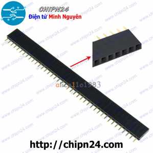 (H64) Hàng rào Cái Đơn Vuông 2.54MM 1x40p (Jump, Header)