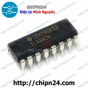 [DIP] IC TL494 DIP-16 (Hàng Tốt) (TL494CN) (IC tạo dao động)