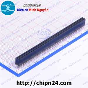 (H66) Hàng rào Cái Đôi Vuông 2.54MM 2x40p (Jump, Header)