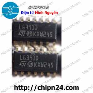 [SOP] IC Dán L6391 SOP-14 (SMD) (L6391DTR L6391D 6391)