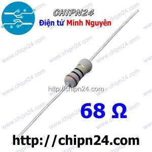 [10 con] (F350) Điện Trở 68R 1W 5%